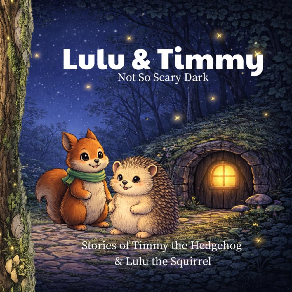 Lulu & Timmy: Not So Scary Dark: A Gentle Bedtime Story for Kids to Overcome Fear of the Dark – A Calming Children’s Book About Courage and Friendship with Coloring Pages