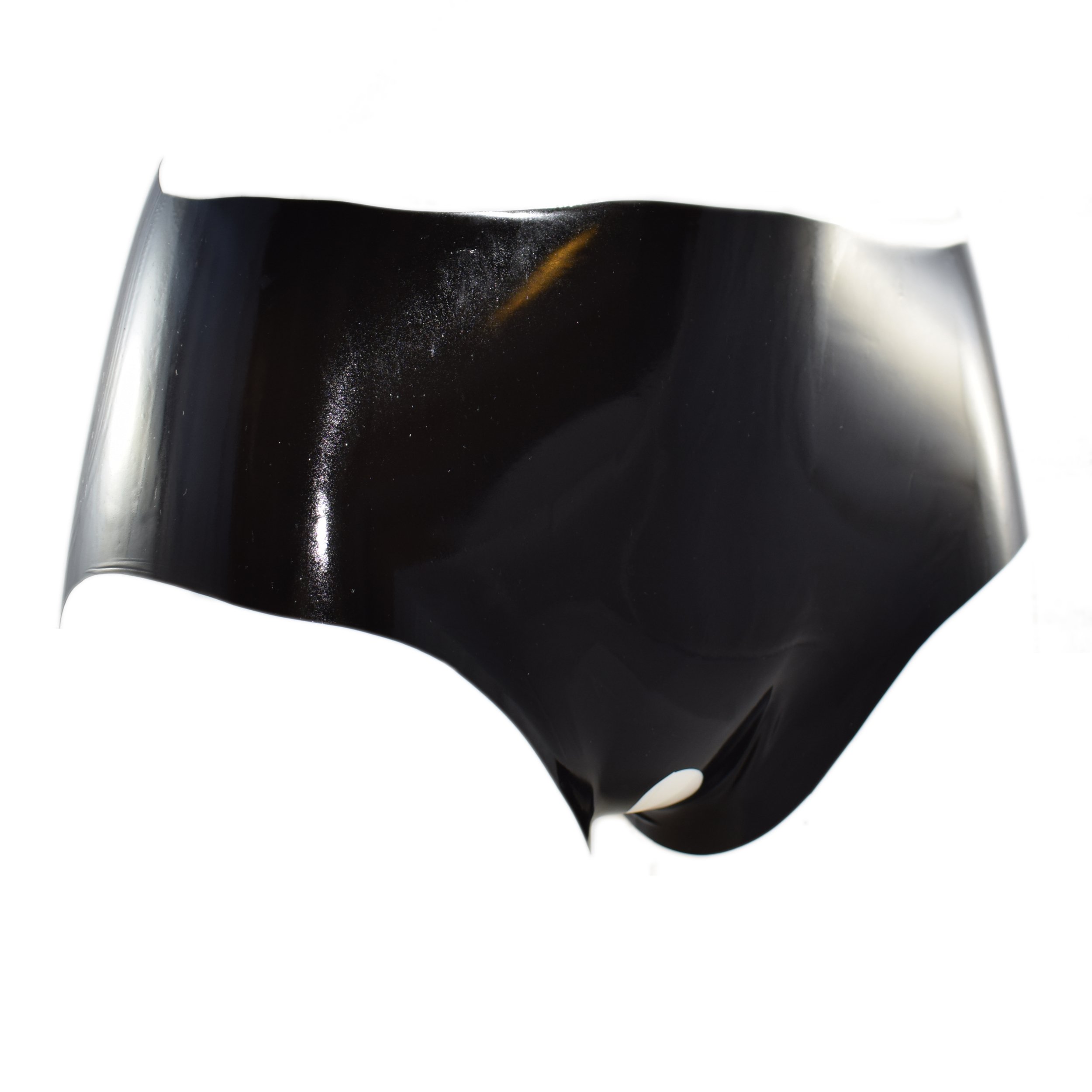 Rubberfashion Slip Sexy en Latex - Unisexe - Trou à l'entrejambe
