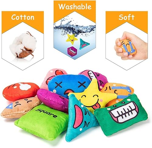 Miniatura 3 de teytoy Juguetes sensoriales puf para niños, con formas y sentimientos, aprendizaje, puf para niños, juguetes de emociones, juguetes de sentimiento