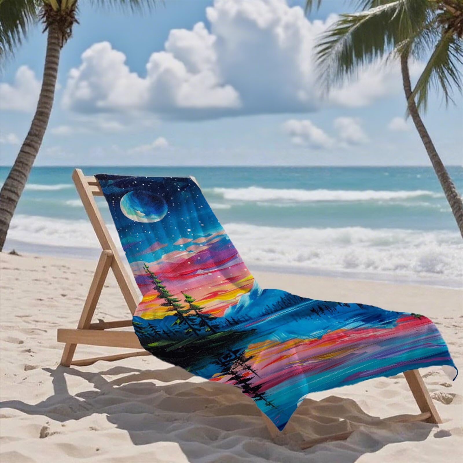 Telo Mare Microfibra 220x100 cm Telo Mare Grande, Asciugamano Palestra Asciugatura Rapida, Stuoia Campeggio Anti-Sabbia, Morbido, Assorbente, con Borsa Portaoggetti, Accessori Campeggio, Regalo Y2-640