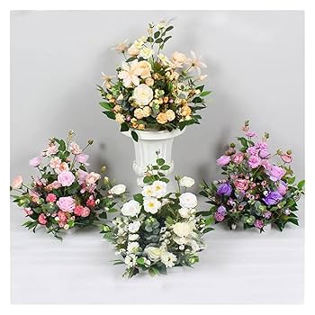 Amazon｜XIANEY 造花 ブーケ、ロードガイド、ボールパーティー