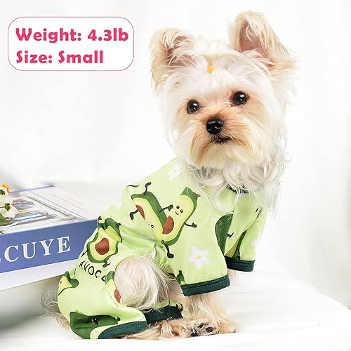 Miniatura 5 de Pijamas para perros, ropa para perros pequeños, hembra, niño, pijamas para perros pequeños y medianos, ropa linda para cachorros, pijamas suaves