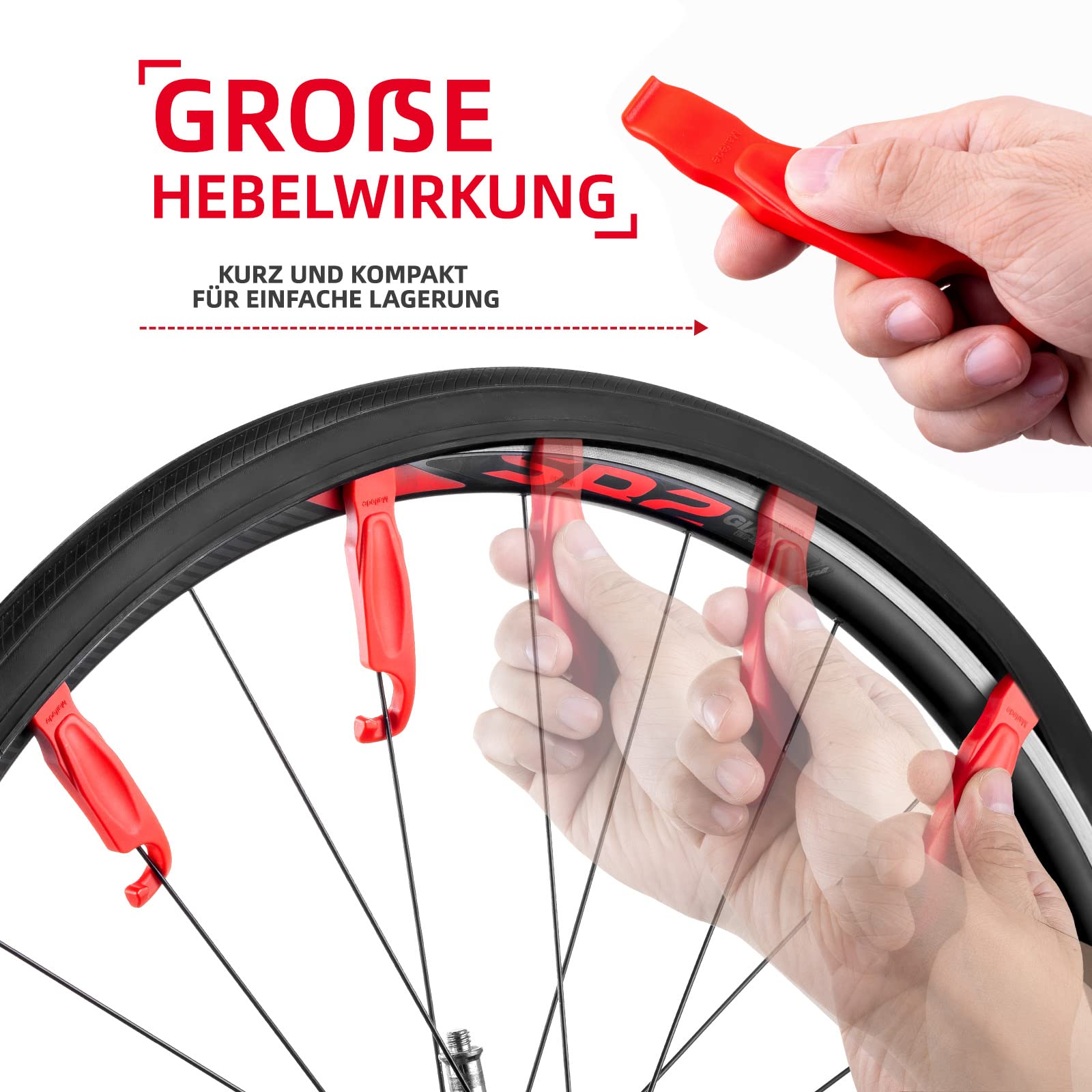 Compra Kit De Reparación De Neumáticos De Bicicleta Con Caja De