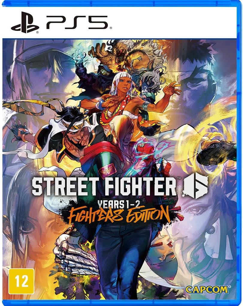 Imagem do produto Street Fighter 6 Years 1-2 Fighters Edition PS5 - Físico em Amazon