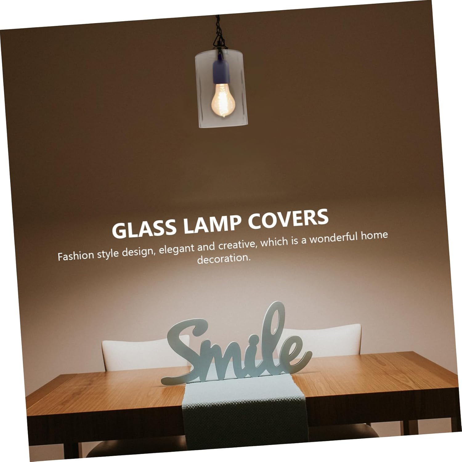 NUOBESTY 2pcs Glass Lampshade Accessories Hollow Carved Shade Light Fixture Home Decor Replacement for Table Chandelier Wall Candelabra Floor Lamp