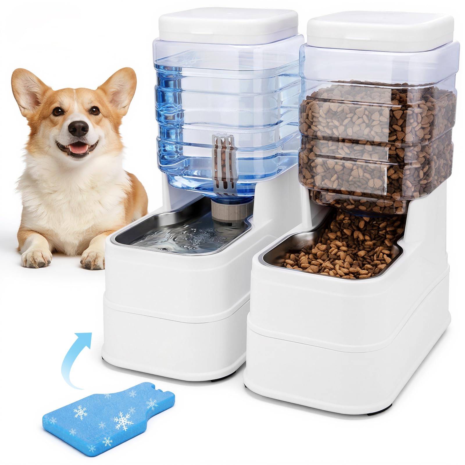 Kacoomi Automatic Feeder & Water Dispenser