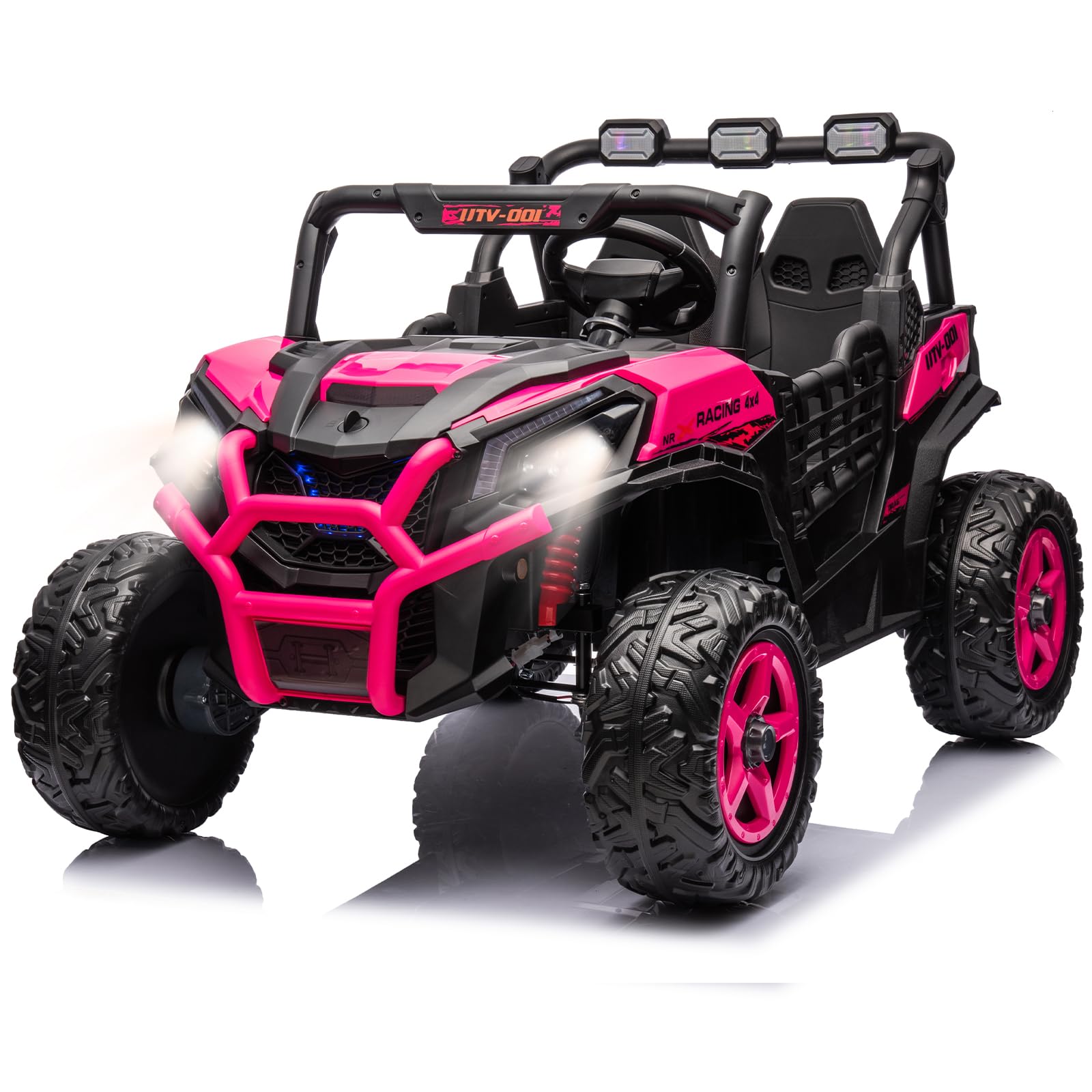 4WD UTV 24V Ride On Toys for Big Kids Ride On 2 Seater Ride On Toys Kids