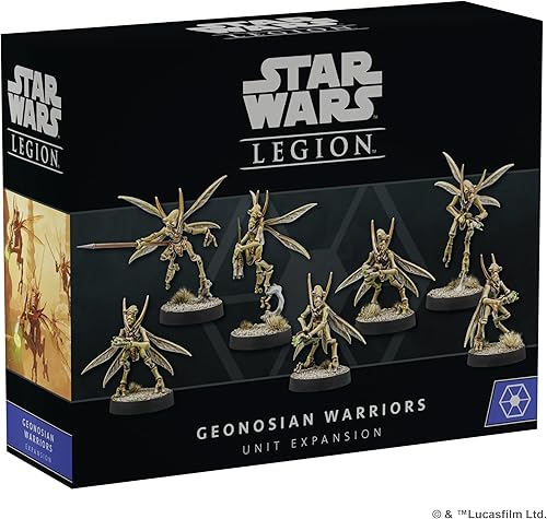 Star Wars Legion Geonosian Warriors Squad Pack Juego de miniaturas de mesa, juego de estrategia para niños y adultos, a partir de 14 años, 2