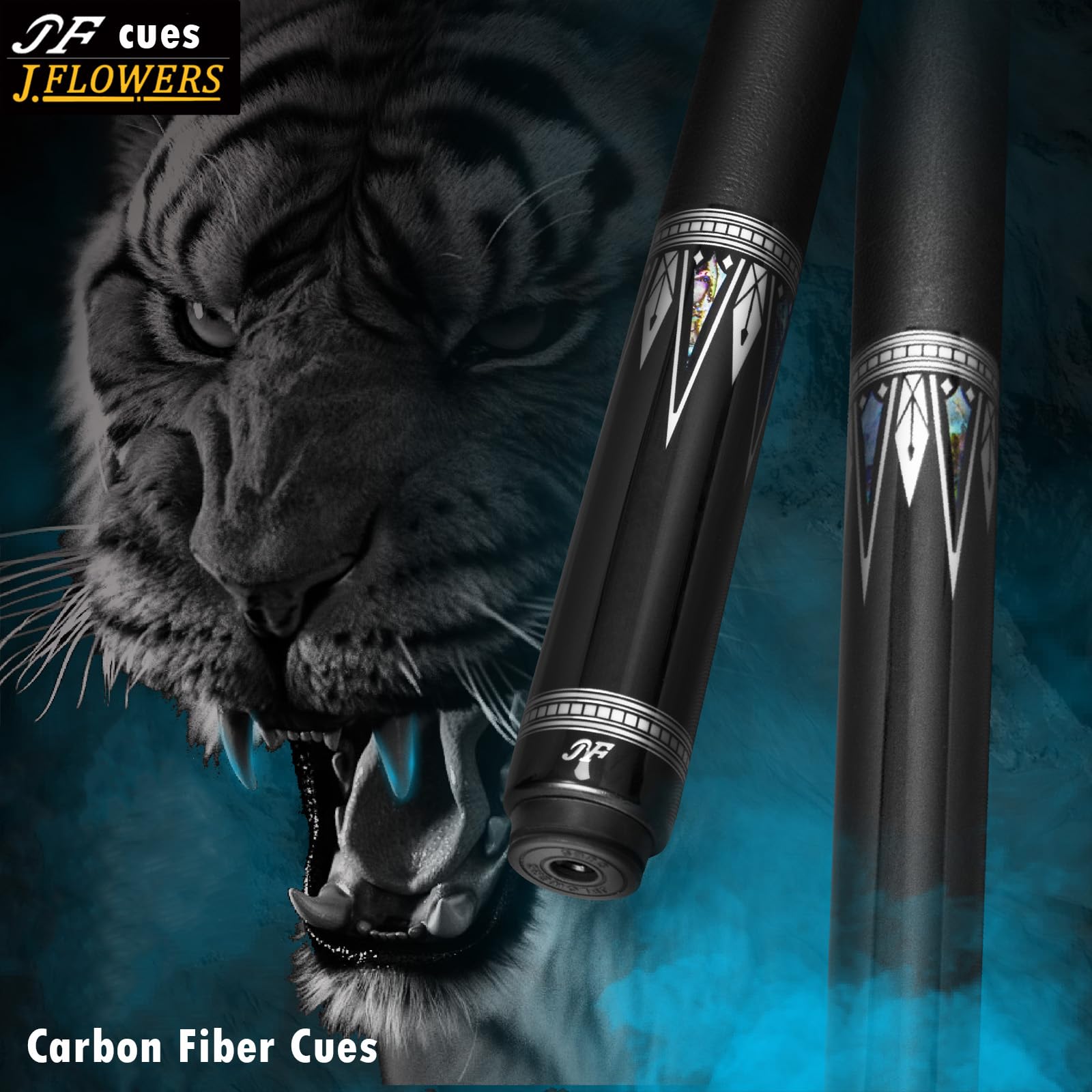 Amazon.co.jp: Banly Jflowers 10-22F カーボンファイバープールキュー