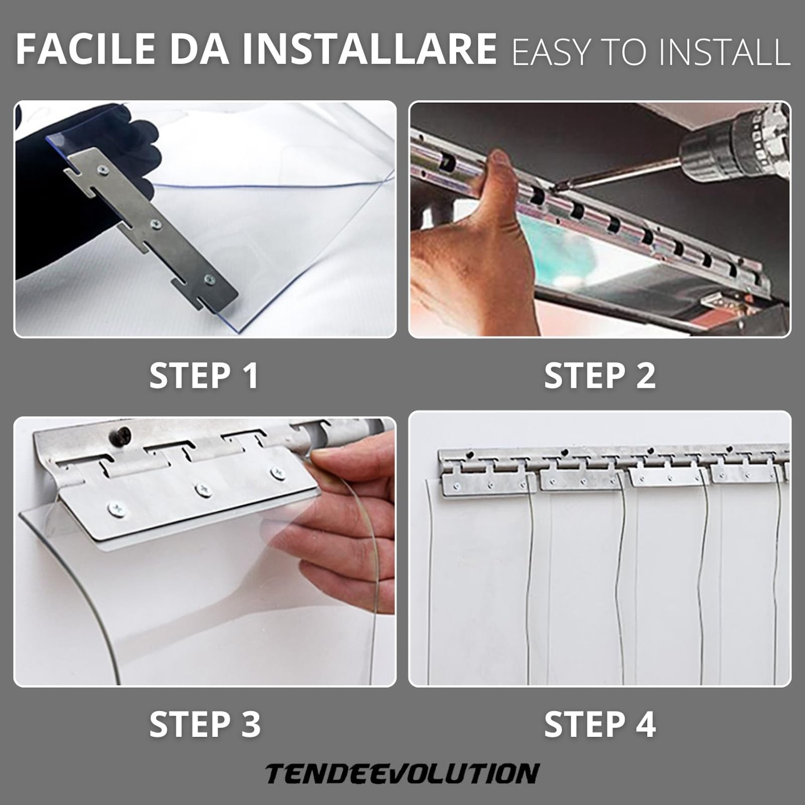 Tenda A Pacchetto Semitrasparente Con Motivo A Taglio Laser - Foto 6