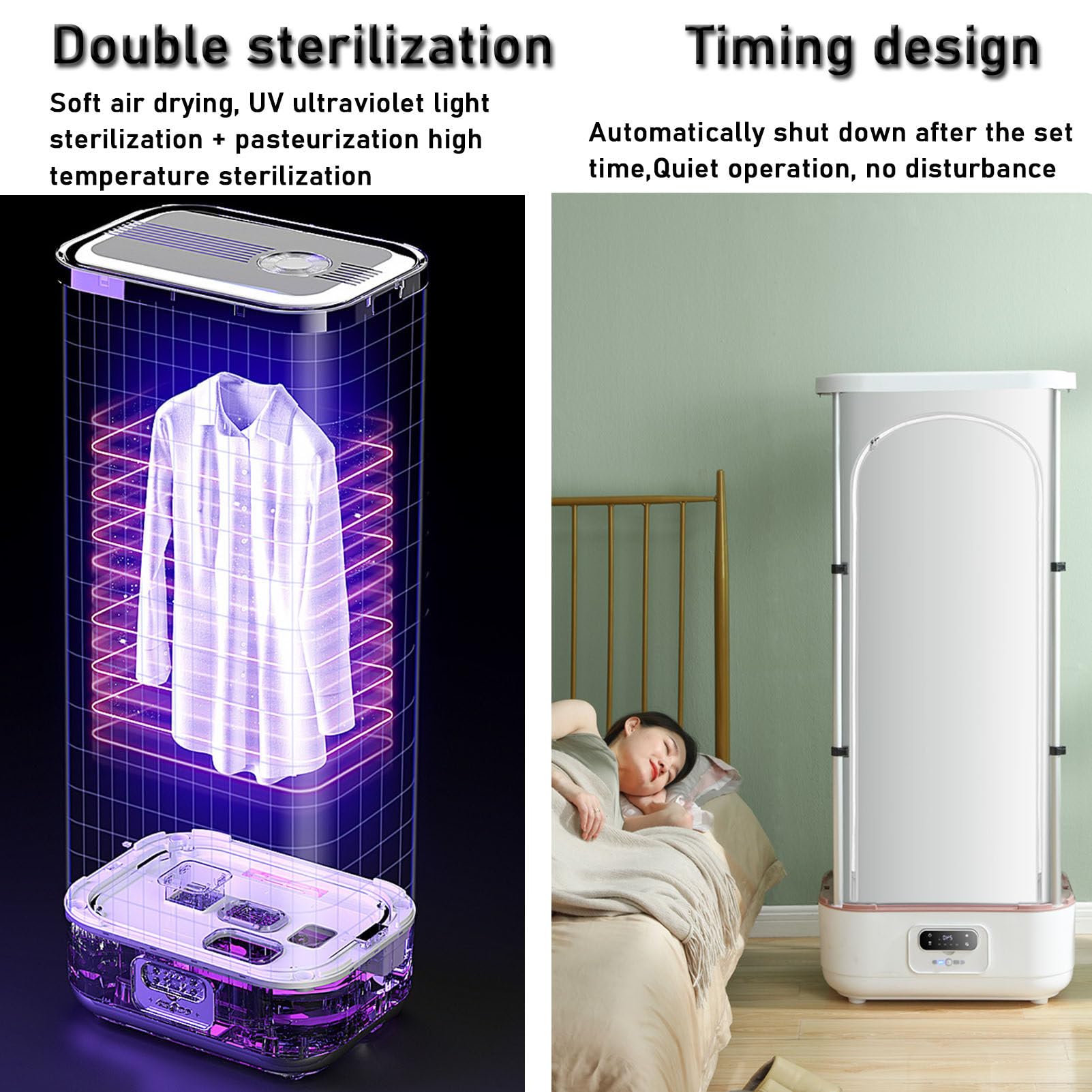 Machine à Repasser Automatique, sèche-Linge Portable avec séchage à la Vapeur, Machine à Plier Le Linge, Indispensable pour Un Repassage Rapide et sans Plis