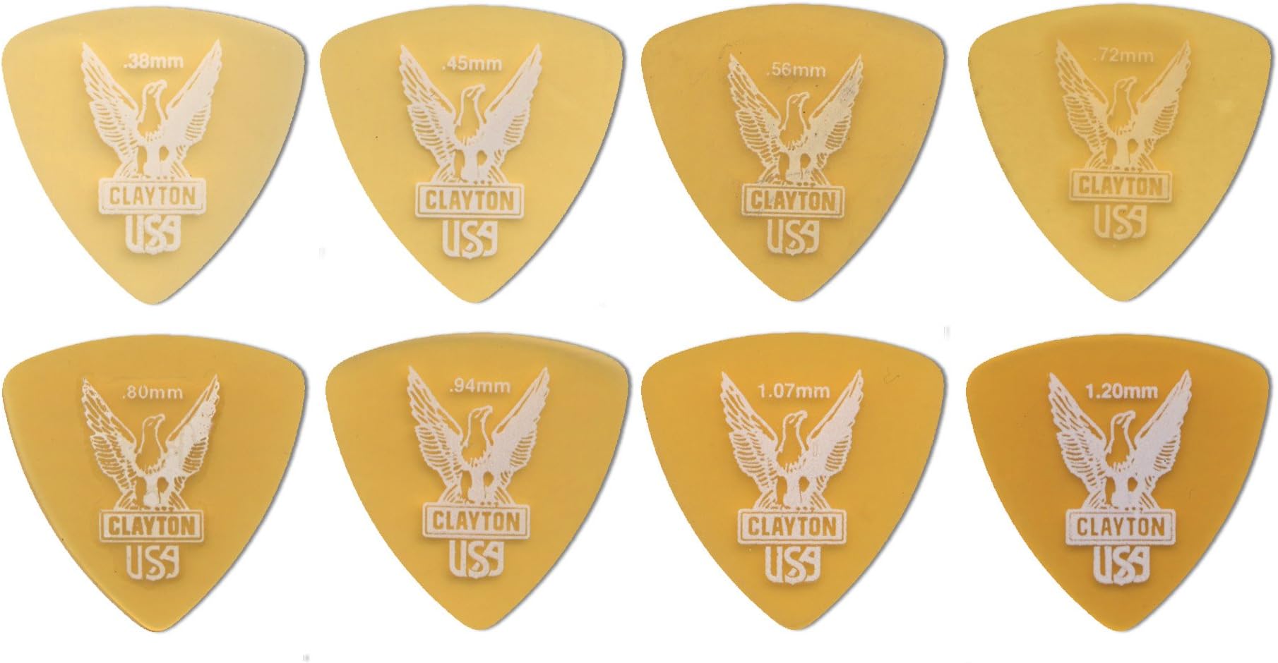 Steve Clayton Ultem Guitar Picks (Pack of 12)