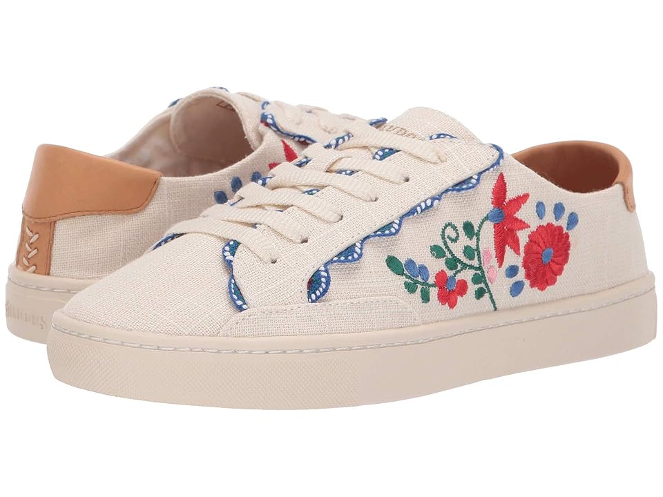 

Soludos Ibiza Embroidered Sneaker (Blush) Women's Shoes