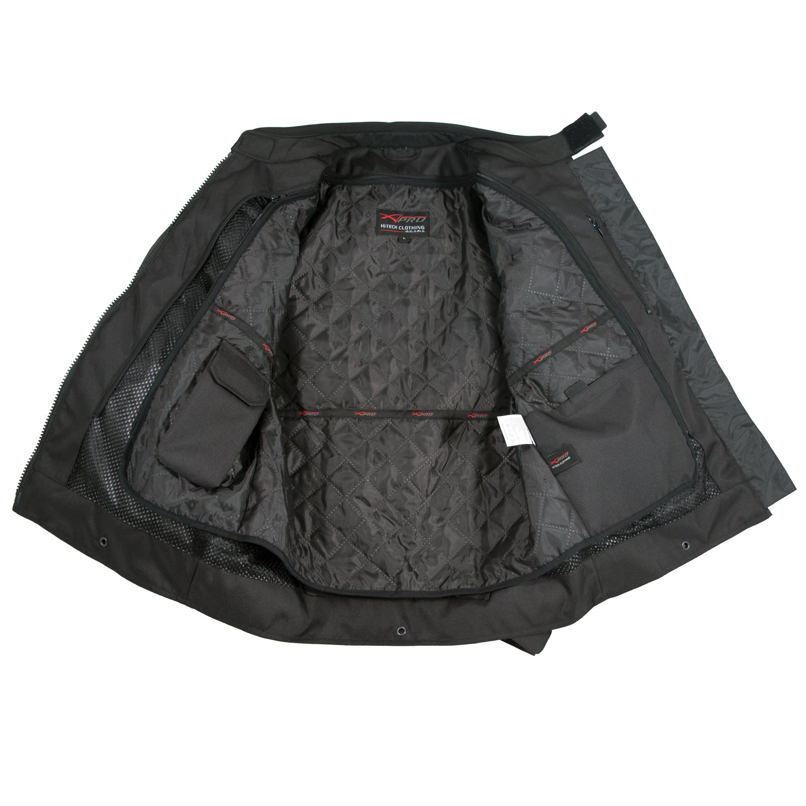 A-pro Blouson Moto Textile Protections CE Impermeable Sport Veste étanche