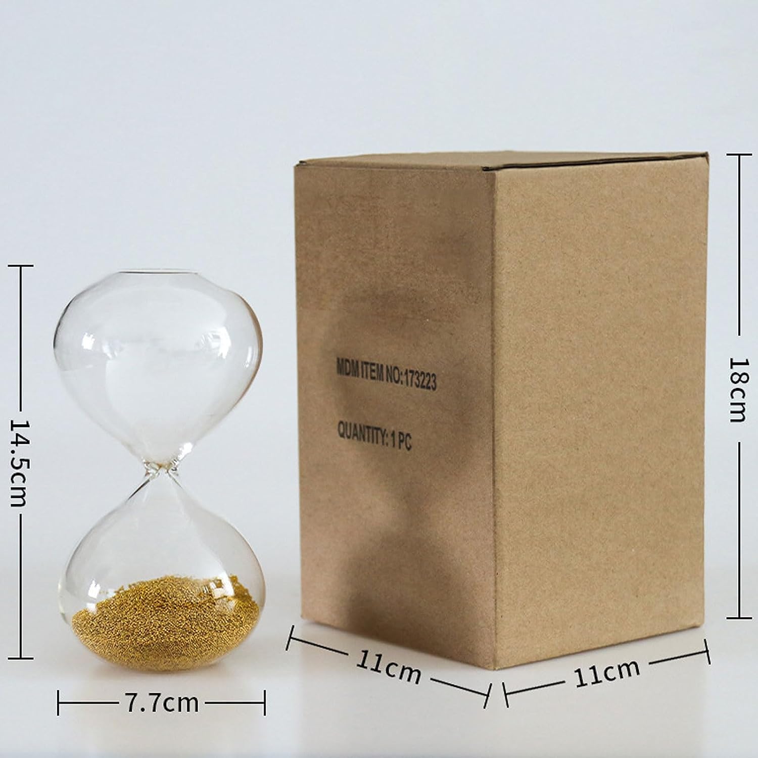 Sablier Vintage Nordique En Métal Pour Décoration Artisanale