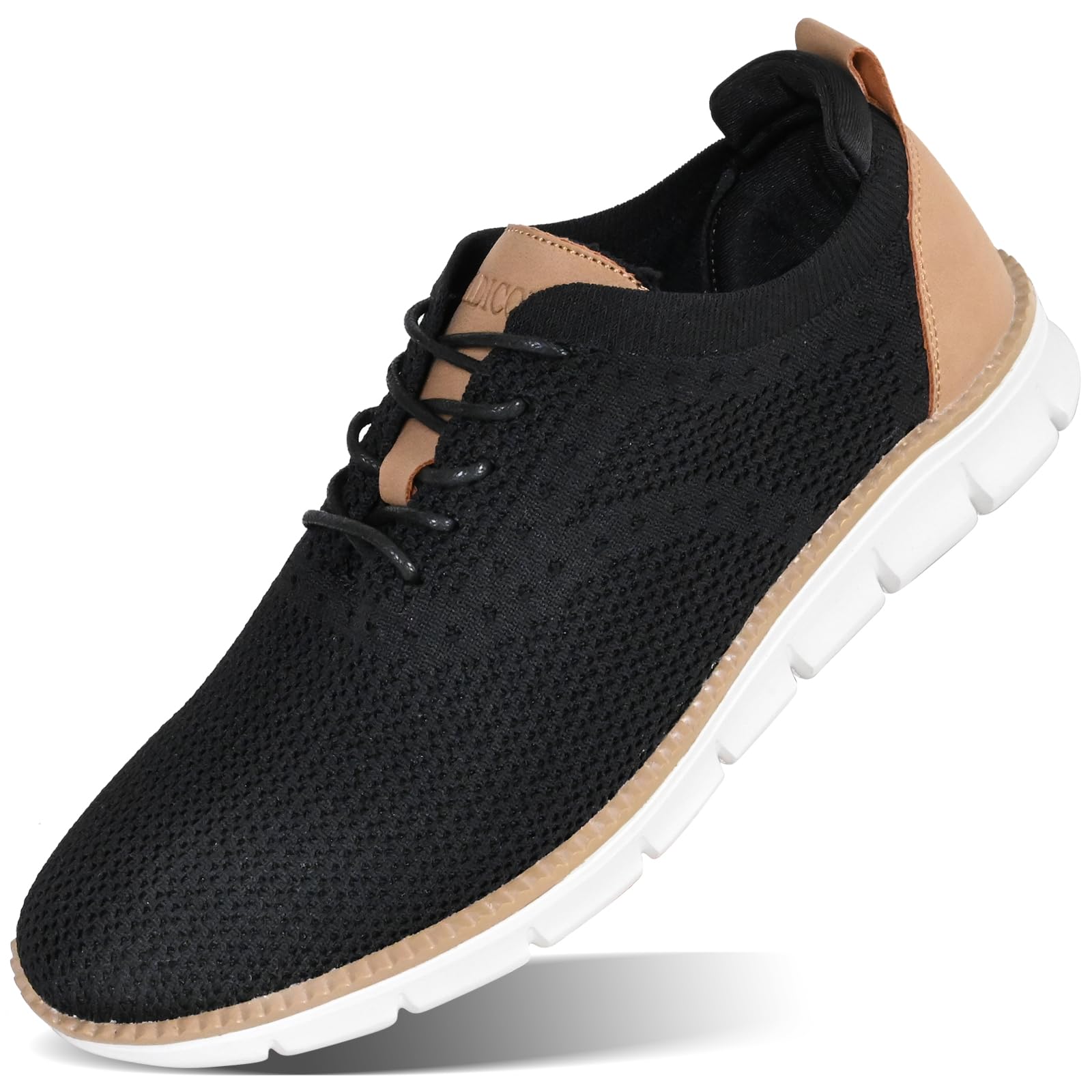 Mens Casual Shoes Mens Dress Shoes Business Breathable Lightweight Oxford Shoes Fashion Sneakers Comfortable Arch Support Walking Shoes
