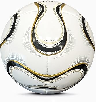 World Cup 2006 Soccer Ball Size 5 Replica Iconic Germany Match Ball, Perfect for Play, Collectors, and a Great Gift for Soccer Fans.