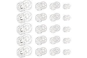 120 Sets Snaps Sewing Around Clothing