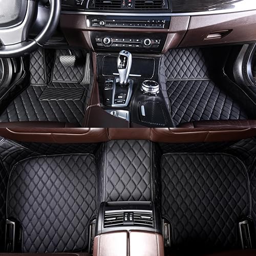 Alfombrillas de cuero personalizadas para automóvil, juego de alfombrillas antideslizantes para interiores, accesorios para Kia Cerato 2007-2017