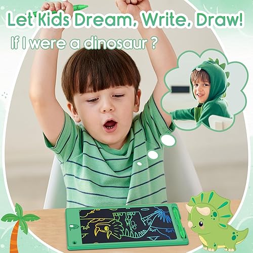 Miniatura 4 de FLUESTON Juguetes LCD de escritura para niños pequeños, juguetes para niños y niñas de 3, 4, 5, 6, 7, 8 años, 8.8 pulgadas, 1 unidad en 1 paquete de