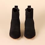 Amazon Essentials womens Western Ankle Boots with Stacked Heel