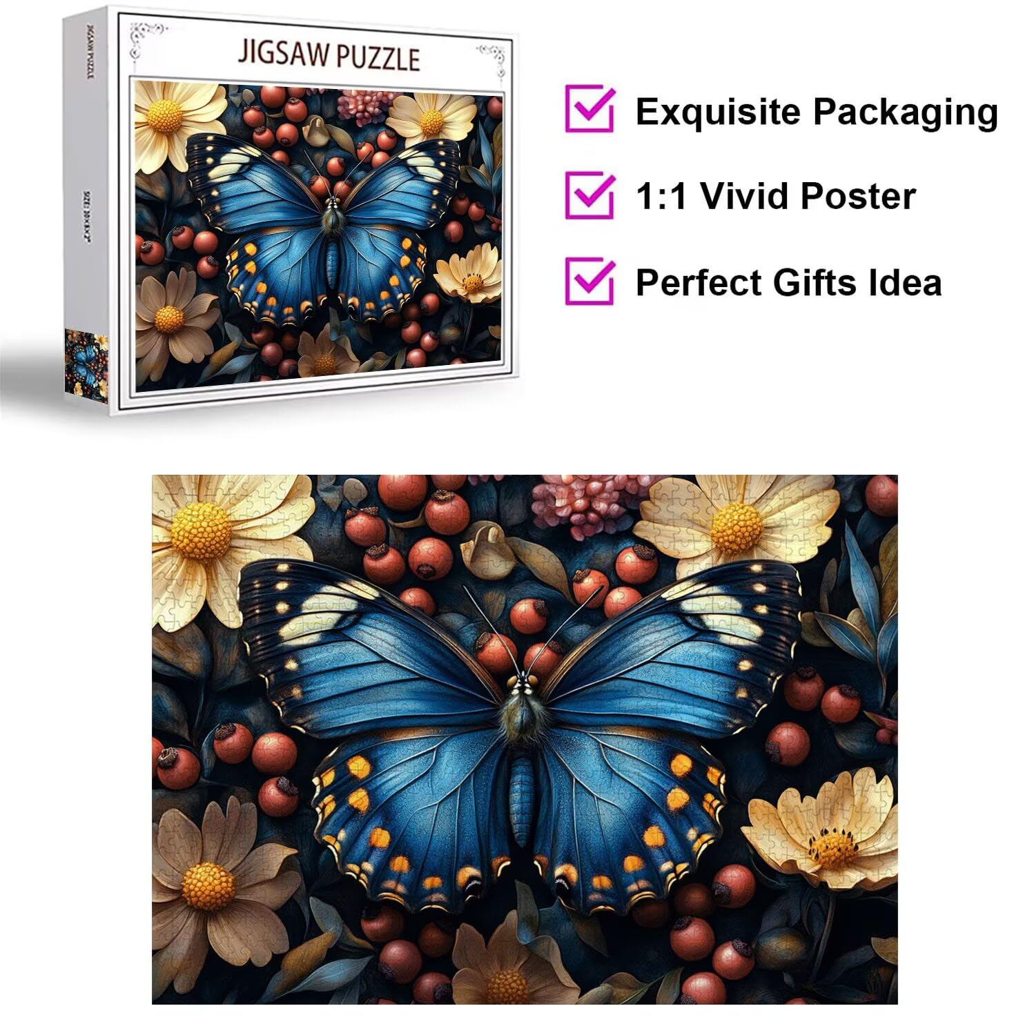 Puzzle 6000 Pezzi Animali Puzzle Classici per Gioco Familiare, n-132 | Impossibile Puzzles, Intrattenimento Creativo, Rilassamento Intelligence, Regalo per Amore e Amico, Decorazioni Casa, frutta