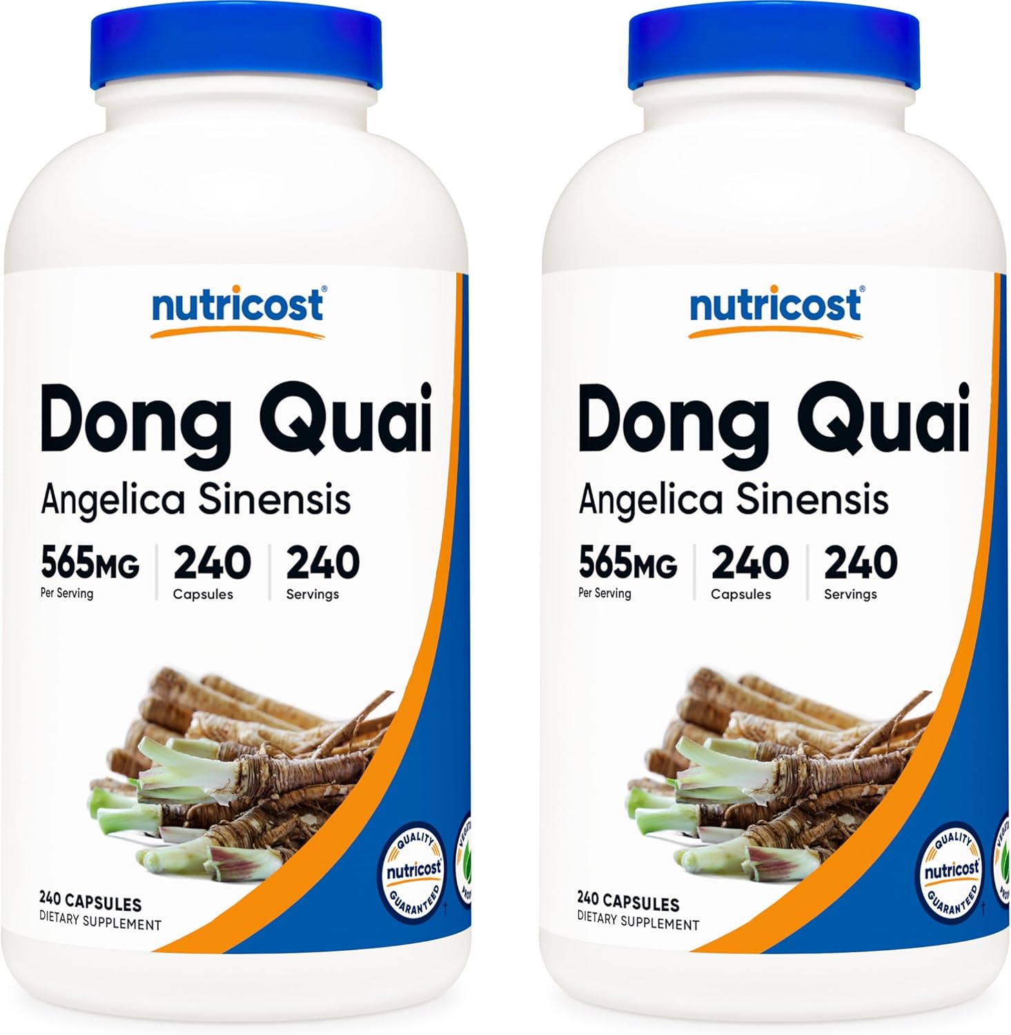 Nutricost Dong Quai 565mg, 240 Capsules (2 Bottles)