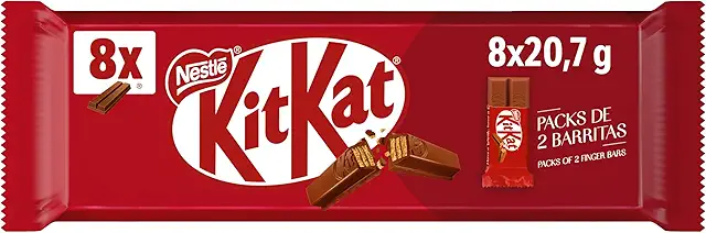 Kit Kat Te Matcha - Pack de 9 barras de chocolate con leche y galleta crujiente