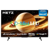 Metz MNH7000Z 65 Pollici QD-MiniLED Smart TV con Google TV – Matte Anti