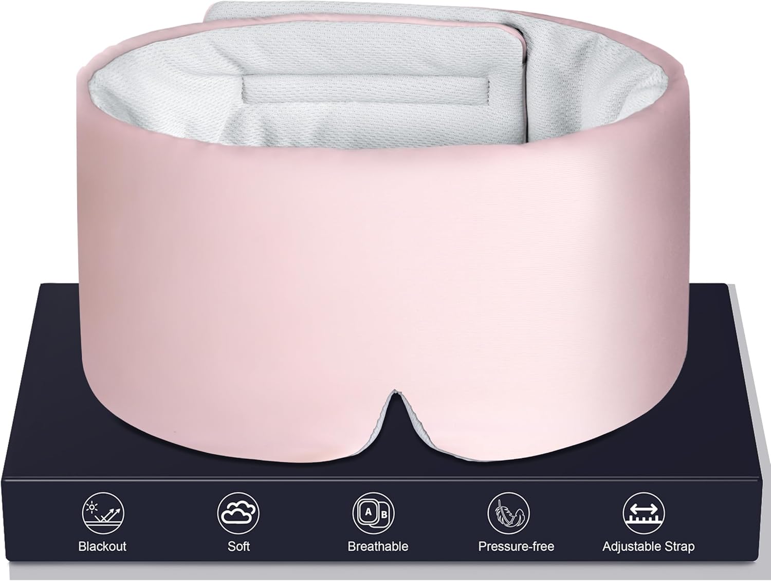 LOVE EYE Sleep Mask, Ice Silk Sleep Mask...