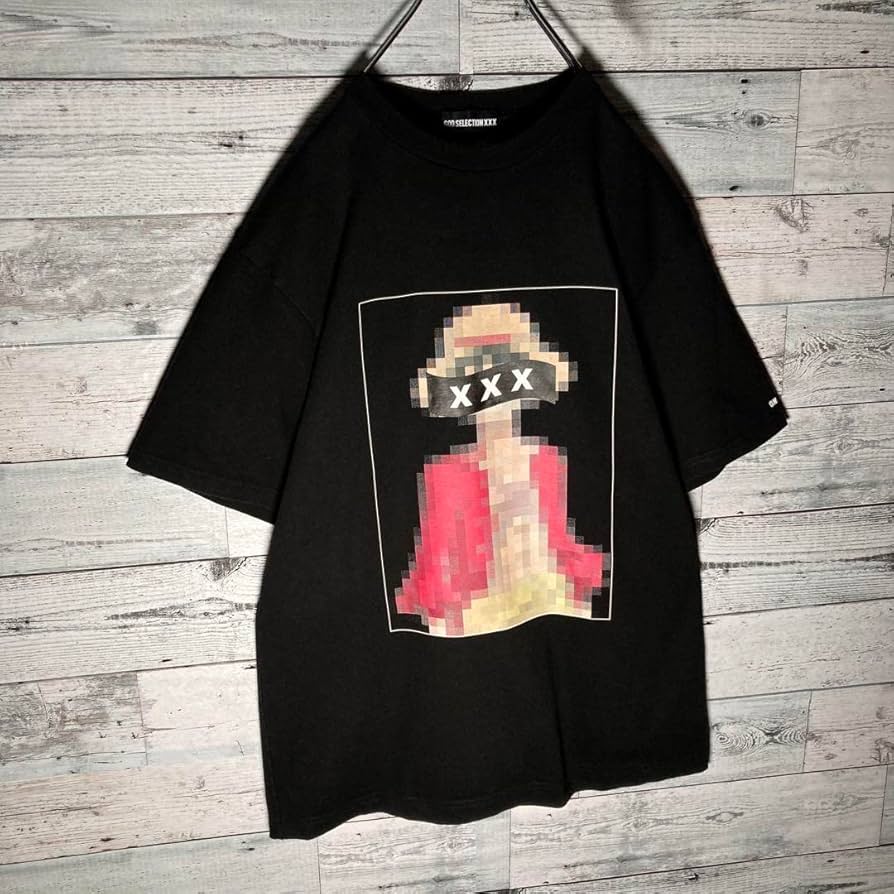 【9月28日まで限定】ゴッドセレクション　ワンピース　Tシャツ　ルフィ Amazon.co.jp: 人気コラボ ゴッドセレクション ワンピース