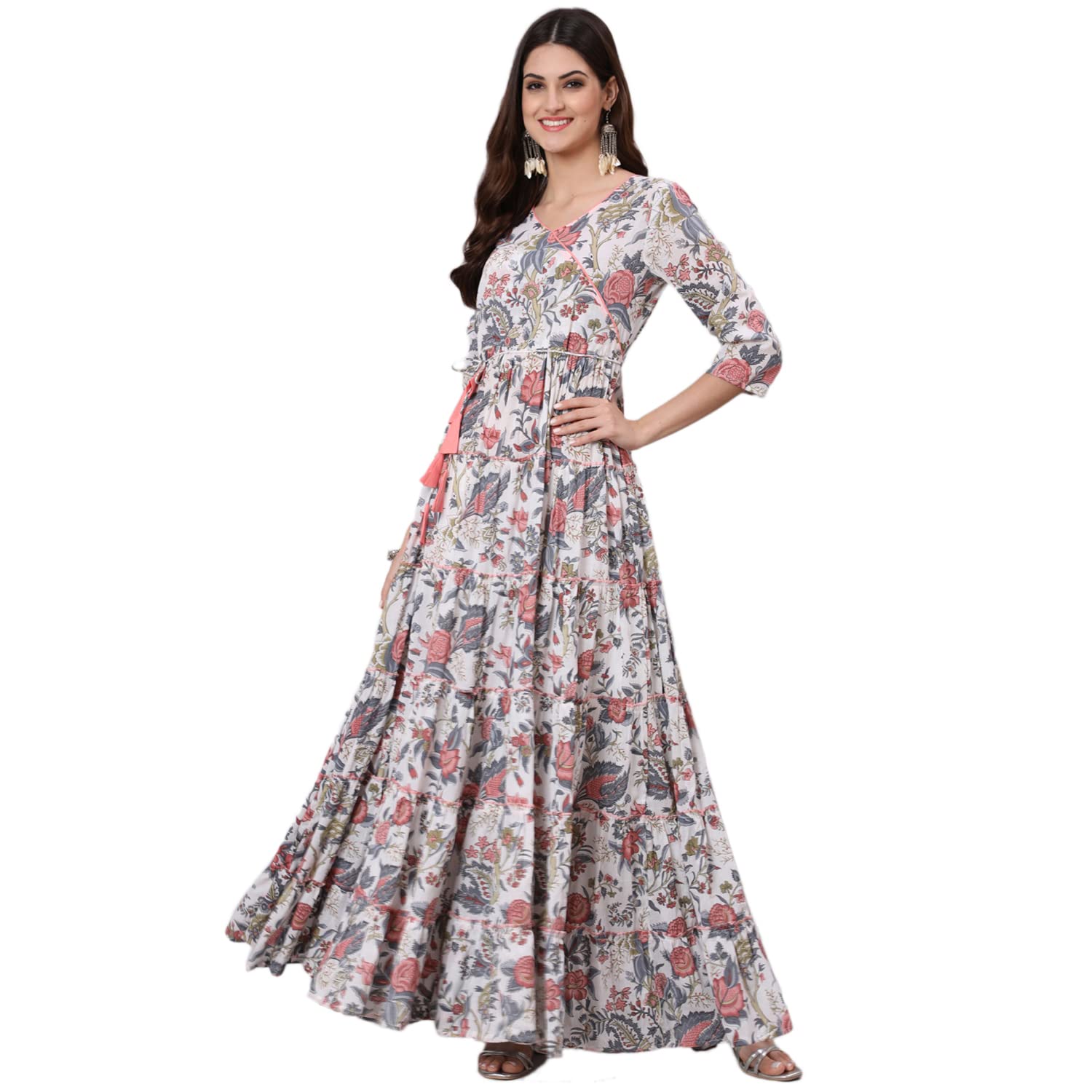 GULMOHAR JAIPURWomen’s Cotton Flared Kurta