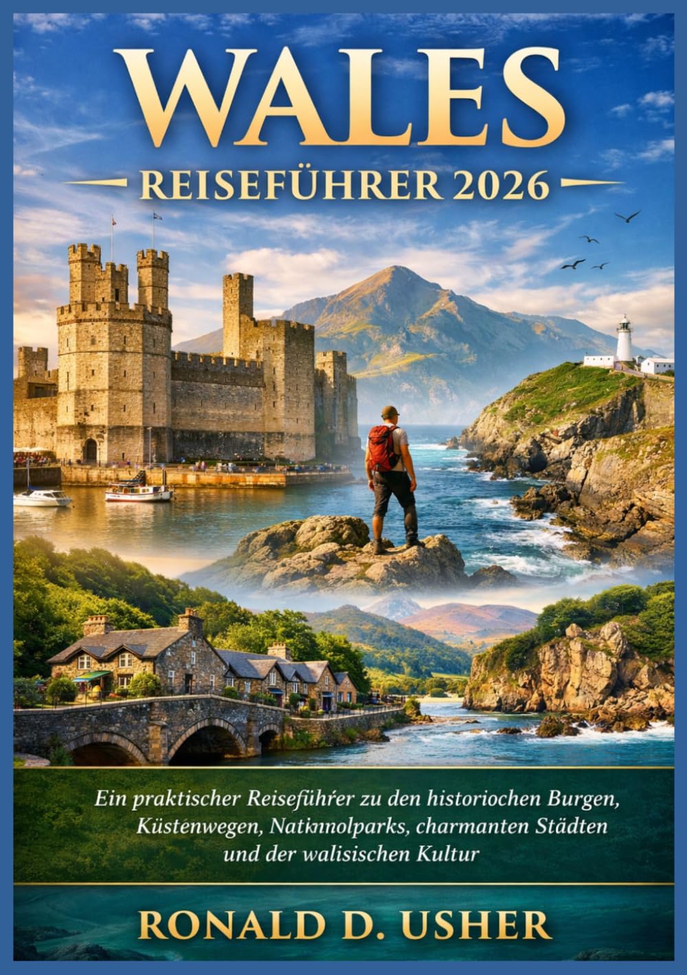 WALES REISEFÜHRER 2026: Ein praktischer Reiseführer zu den historischen Burgen, Küstenwegen, Nationalparks, charmanten Städten und der walisischen Kultur