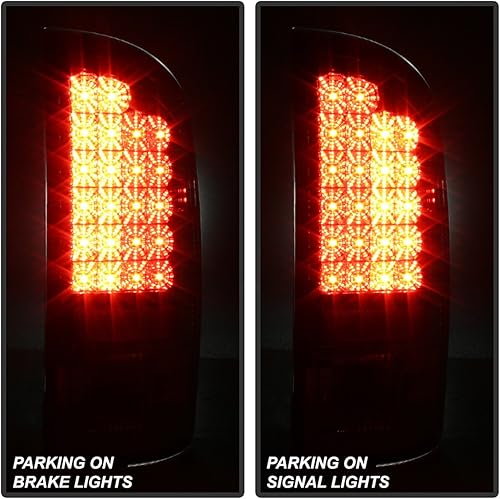 Miniatura 2 de Luz trasera LED para Dodge Ram, de Spyder Auto, Negro