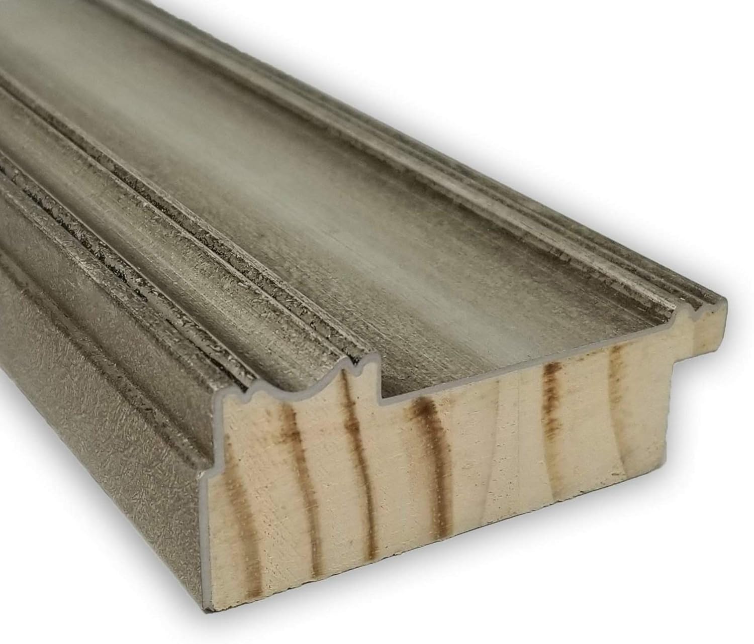 Amanti Art Bathroom Mirror for Over Sink, Vanity Mirror, Wood Frame, Hangs Horizonally or Vertically, Bathroom Wall Decor,Beveled Edge