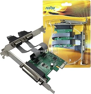 Placa Pci Express Multisserial 1 Paralela 2 Seriais Feasso