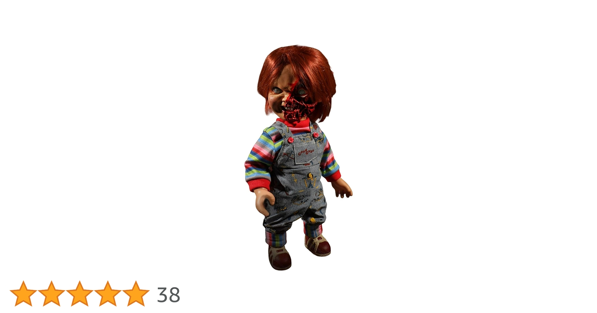 Chucky Pizza Face Talking Fig. 38 cm Chucky MDS Mega Scale re-Run