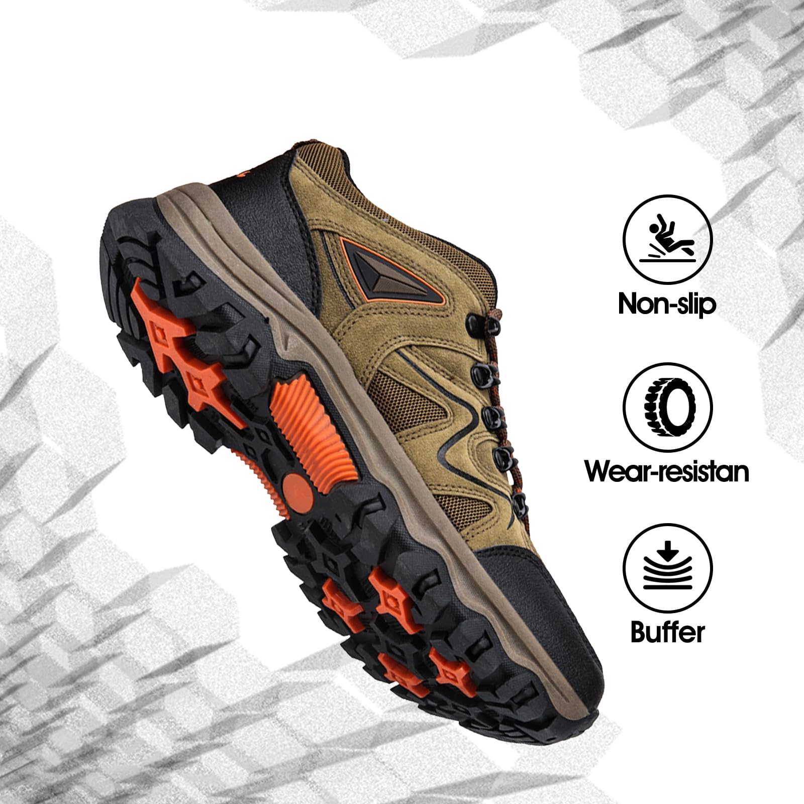 Scarpe da Trekking Uomo Estive per Montagna e Trail Running Leggere 38-48 EU