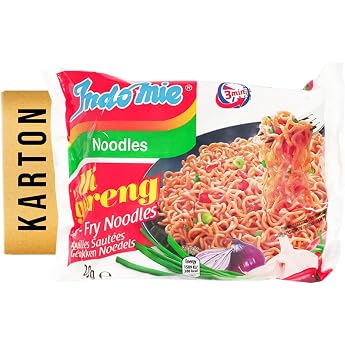 Indomie Mi Goreng Noodles 40 x 80 g Pack of 40