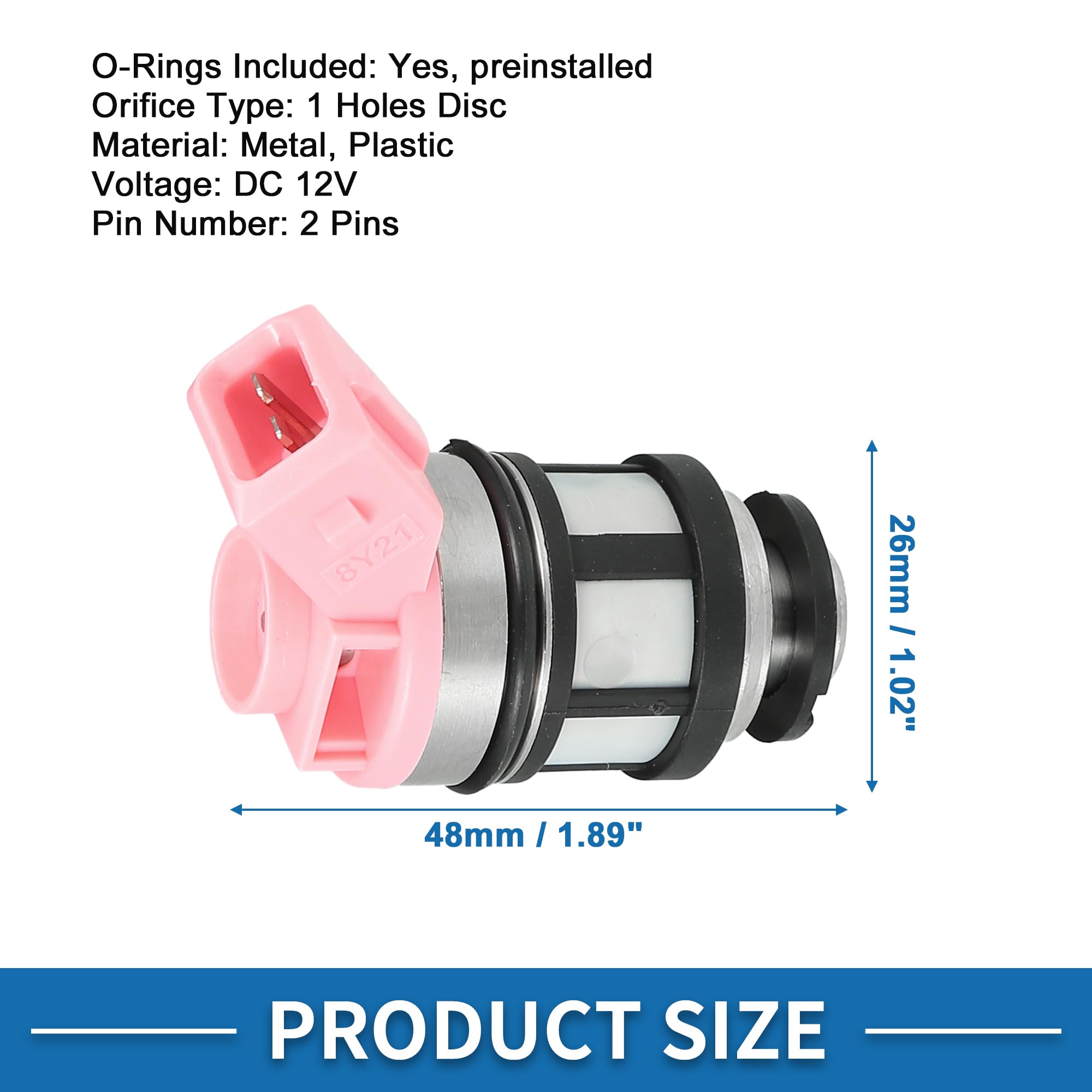 A ABSOPRO Injecteur De Carburant Pour Nissan Pathfinder 94-95 3.0L 6 Pièces