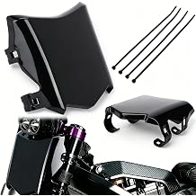Front Plate for Ebike, Front Number Plate Universal for Surron Talaria Sting eRide Pro Ridstar Q20 Super 73 RX Tuttio Soleil 01 Yozma Electric Dirt Bike Plate Replacement with Cable Ties