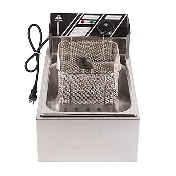 Amazon.co.jp: 電気フライヤー 6L ステンレス