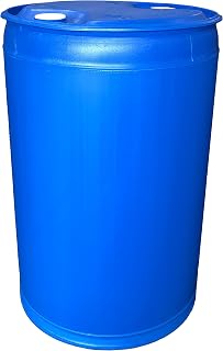 Augason Farms 55-Gallon BPA-Free Emergency Water Storage Barrel Drum for Home Preparedness