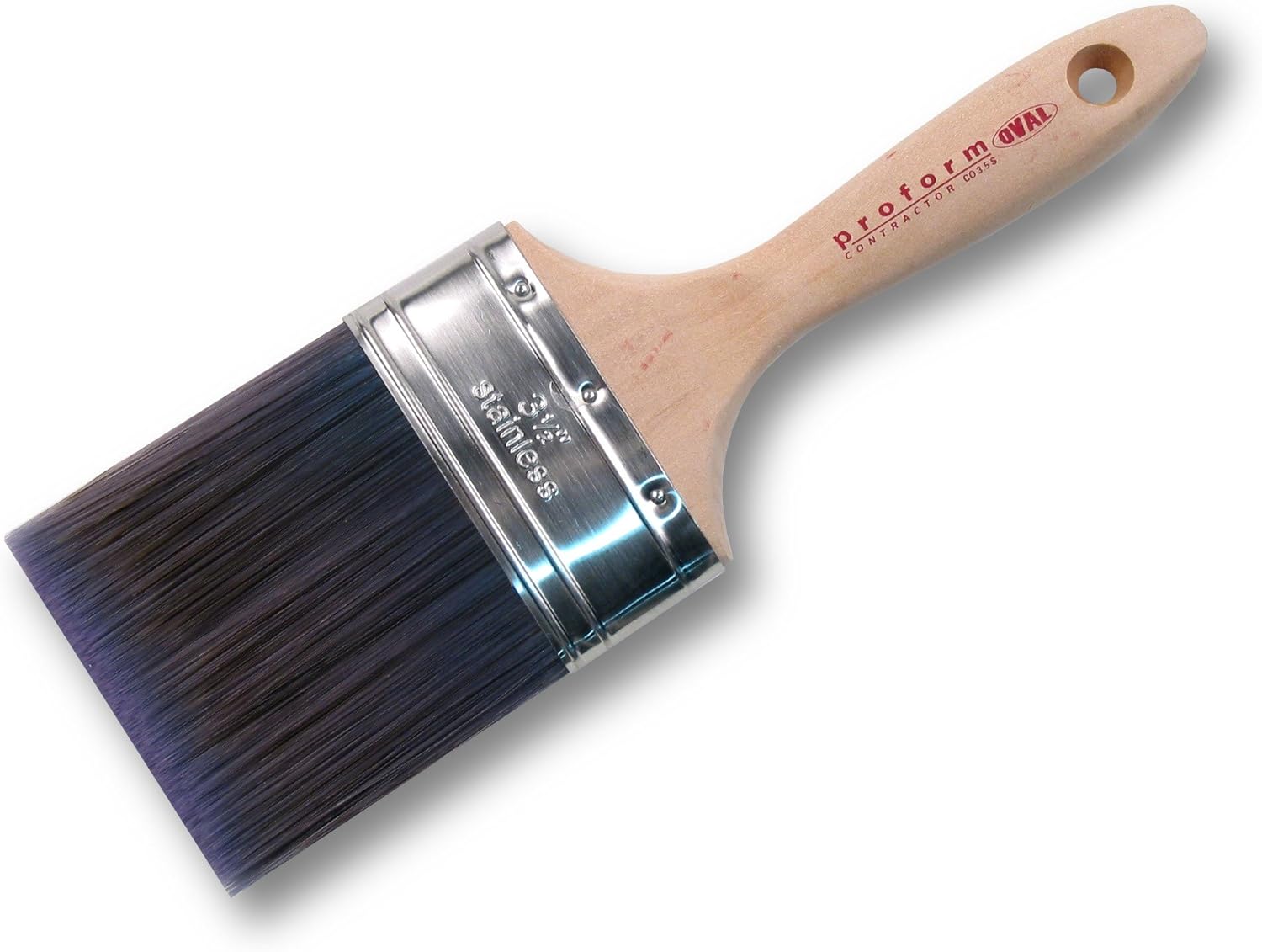 Proform CO3.5S Oval Straight Cut 70/30 Blend Paint Brush 3-1/2-Inch