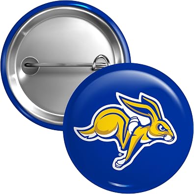 South Dakota State Jackrabbits Button Pin Officially Licensed Collegiate Product