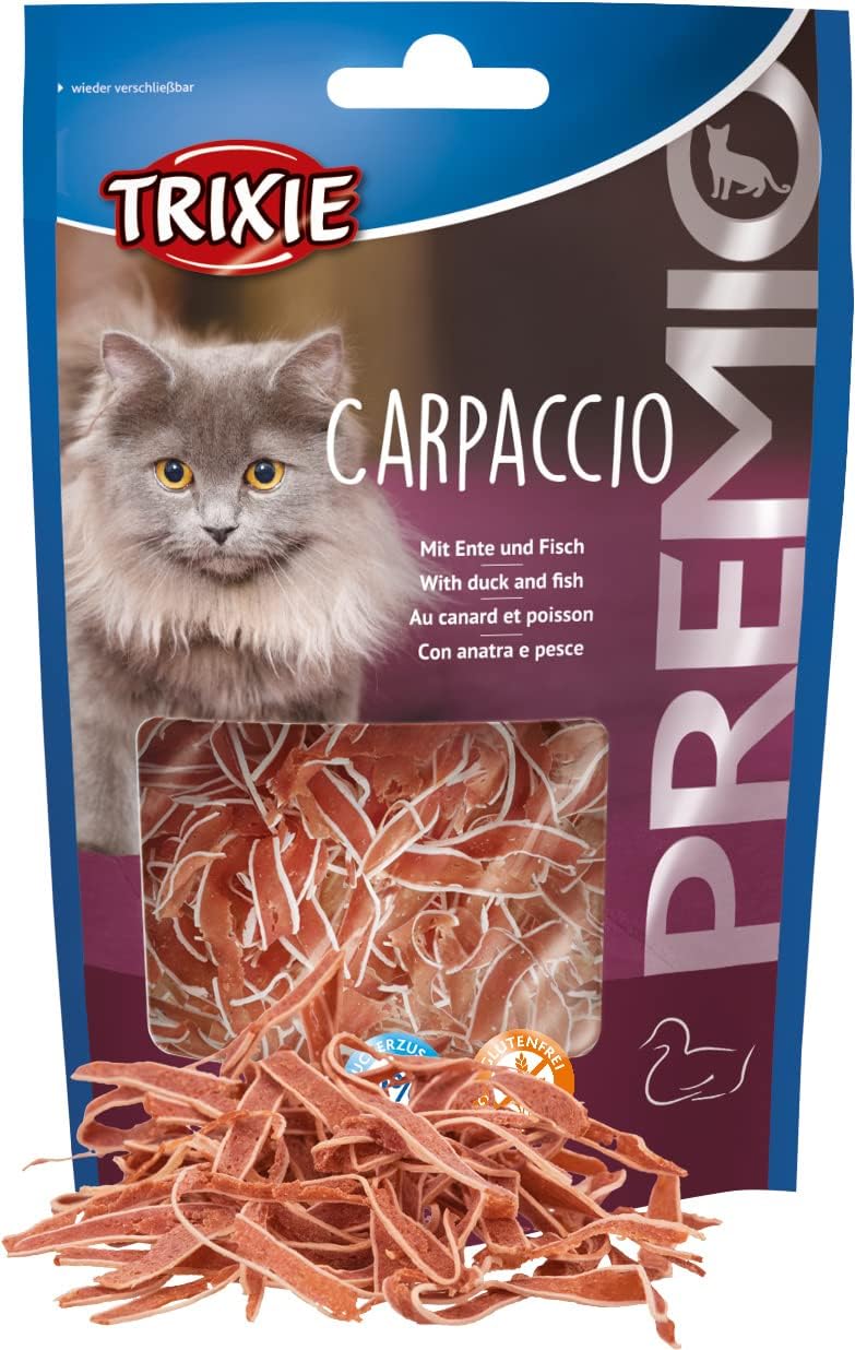 Trixie Premio Carpaccio with Duck and Fish Treats for Cats - 20G