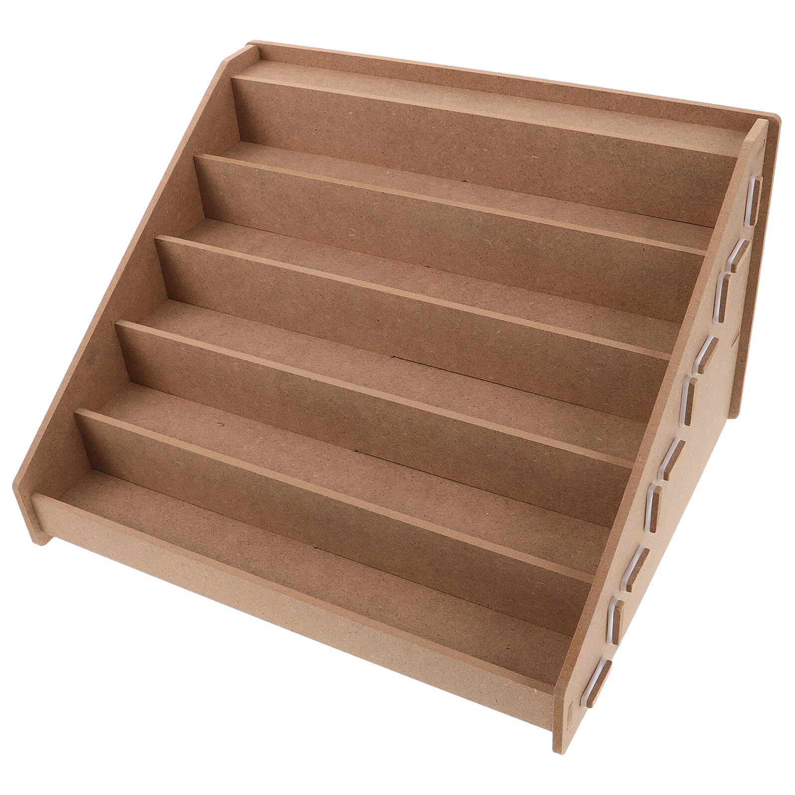 PLAFOPE Organizer da Pittura in Legno Strati Scaffale Multiuso per Vernici e Pigmenti Supporto Resistente per Artisti e Falegnami per Casa e Laboratorio
