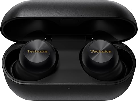 Technics EAHAZ100 Reference Class Hi-Fi True Wireless Earbuds with Dolby Atmos and Noise Cancellation, Black