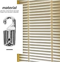 Vista 9 de Angoily 4 piezas de varilla vertical de repuesto para persianas de ventana, piezas de repuesto fáciles compatibles con persianas verticales