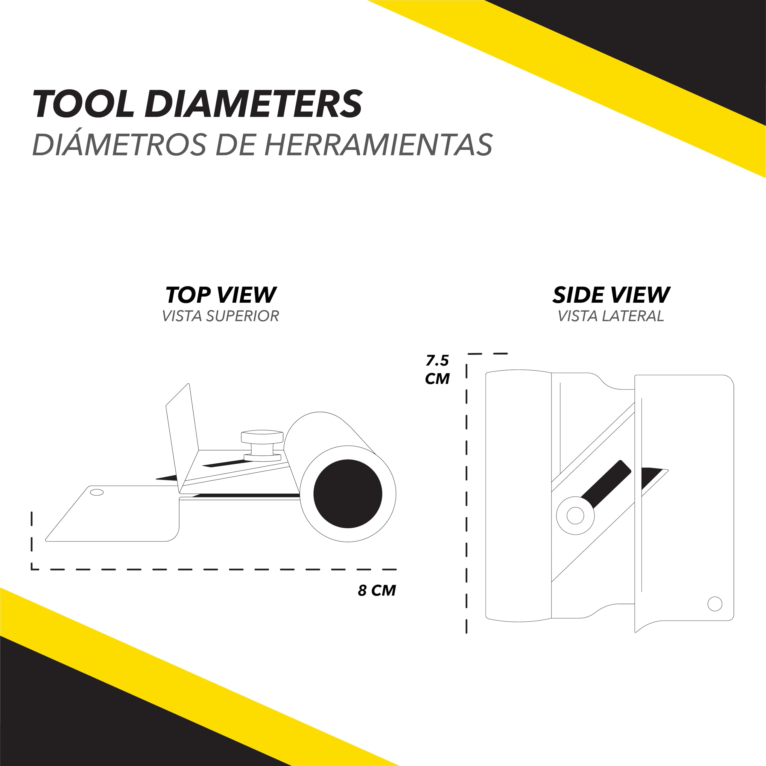 ToolPro Shadowline Cutter - Reveal & Shadow Line Tool -3